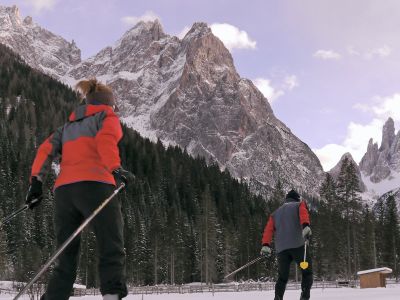 Skating in the Alte Pusteria, Italy