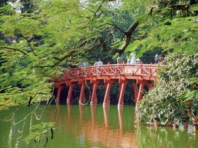 Haan Kiem Lake, Hanoi, Vietnam