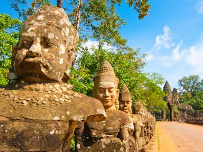 Bayon, Siem Reap, Cambodia
