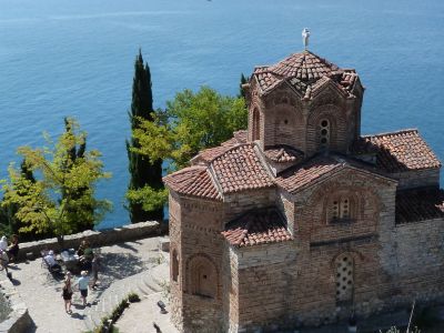 Church of St John at Kaneo, on Lake Ohrid
