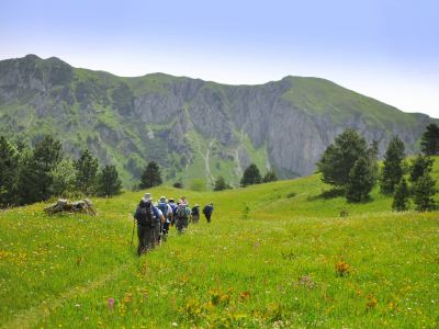 walking in Bosnia