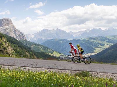 Cycling through the alps