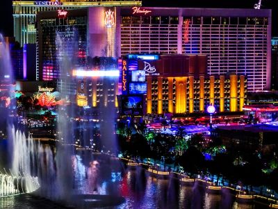 Las Vgas at night, USA