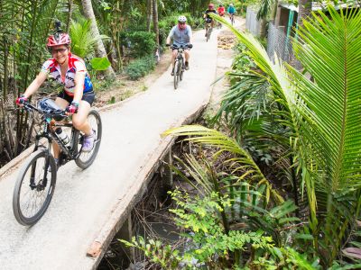 Cycling back roads in Vietnam