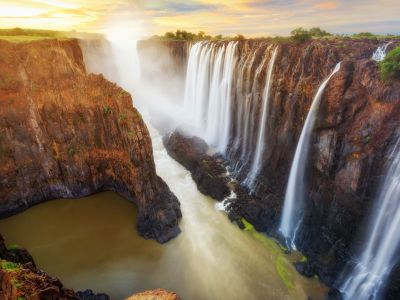 waterfall, Africa