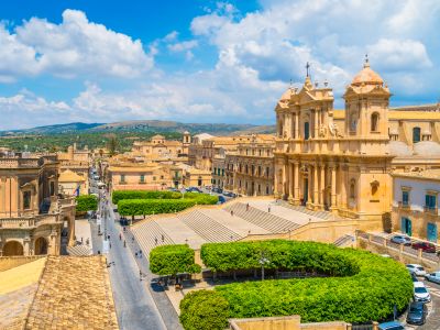 Self-Guided Cycling through Baroque Sicily
