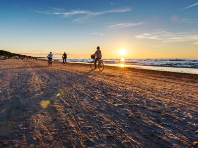 Cycle the Baltics Jurmala beaches