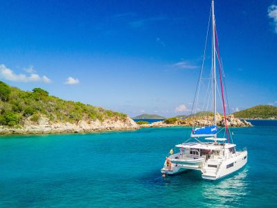 BVI Sailing Catamaran