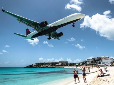 Ramon Kagie Unsplash St. Martin plane