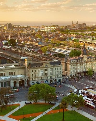 Retiro station, Buenos Aires, Argentina, South America