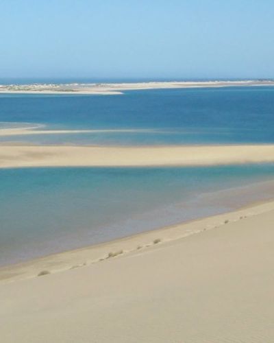 Küste in Mosambik, Afrika