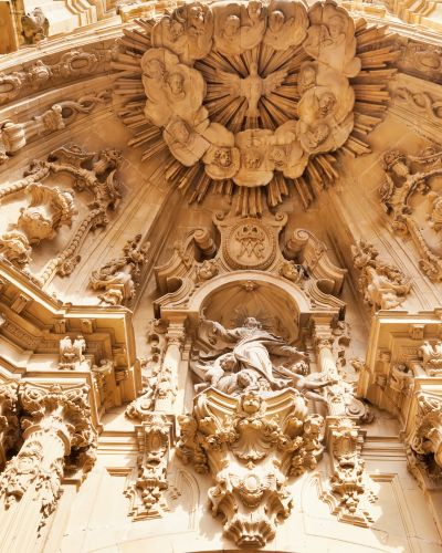 Basilica of Santa Maria del Coro in San Sebastian, Spain