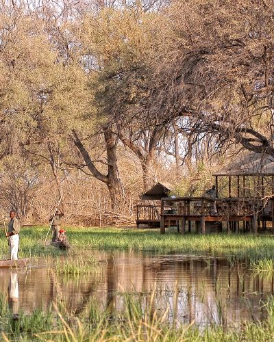 Enchanting Travels-Botswana Tours-Okavango Delta-Khwai Tented Camp-Exterior View