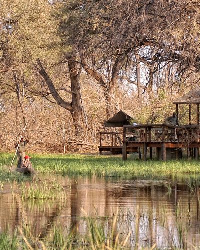 Enchanting Travels-Botswana Tours-Okavango Delta-Khwai Tented Camp-Exterior View
