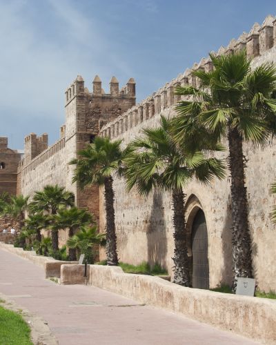 Rabat Old medina walls