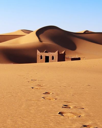 Sand dunes, Morocco, Erg Chebbi