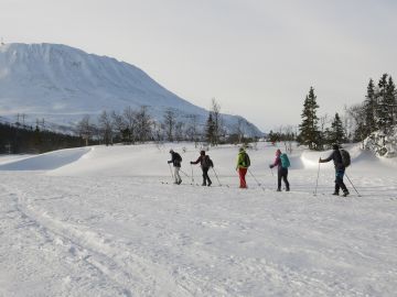 Ski touring in Norway