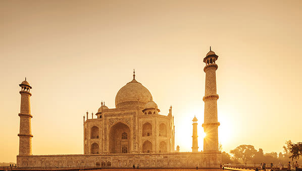 Taj Mahal at Sunrise
