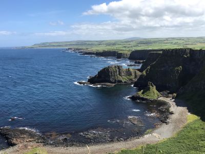 Antrim coast beach