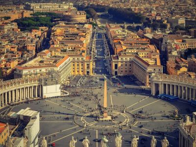 The Via Francigena Way from Orvieto to Rome