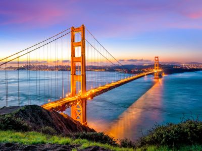 Golden Gate Bridge in San Francisco
