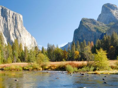 Autumn in Yosemite Valley, USA