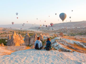 Walking in Cappadocia