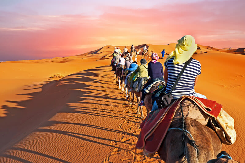 Marrakech, Camels & the Sahara – Family Adventure