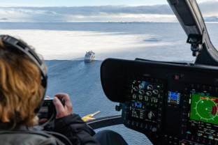 Antarctica by Helicopter: Crossing the Circle and the Peninsula