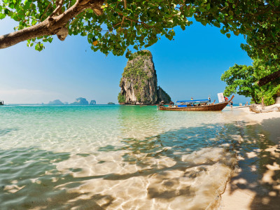 Enchanting Travels Thailand Tours Railay beach in Krabi, Thailand,