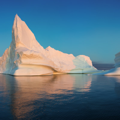 Disko bay. West Greenland