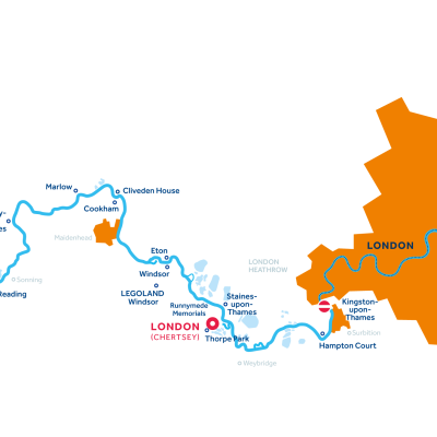 Thames Region map