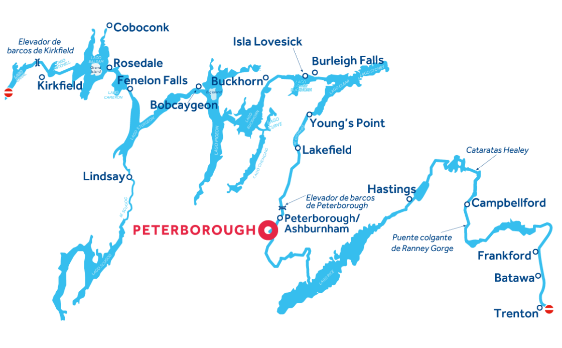 Vía navegable Trent-Severn y lagos Kawartha