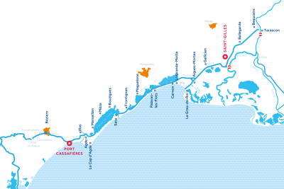Mapa: Camarga