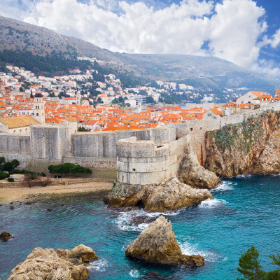 Croatia Dubrovnik castle