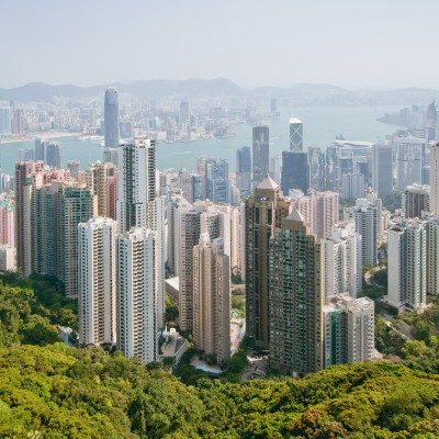 panorama of hong kong, Asia