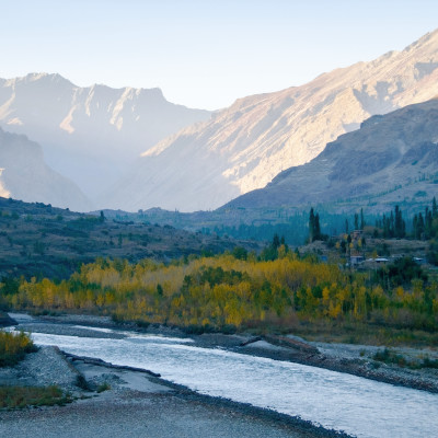 Beautiful landscapes in Ladakh, North India