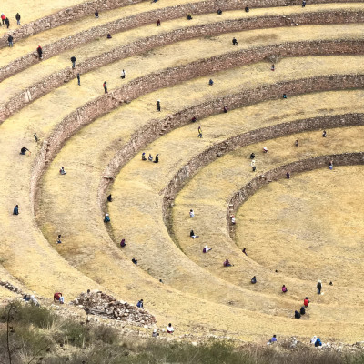 Moray is an archaeological site in Peru, South America