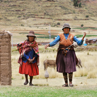 Aymara women, Chile, South America