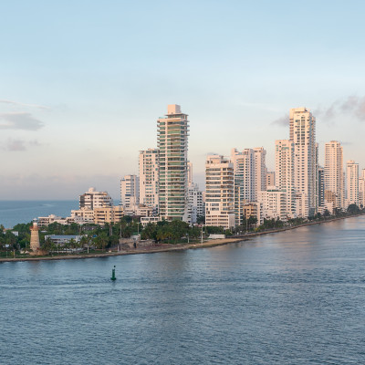Port of Cartagena Colombia, South America