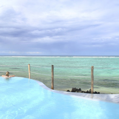 Pool at Matemwe Lodge Hotel in Zanazibar, Tanzania