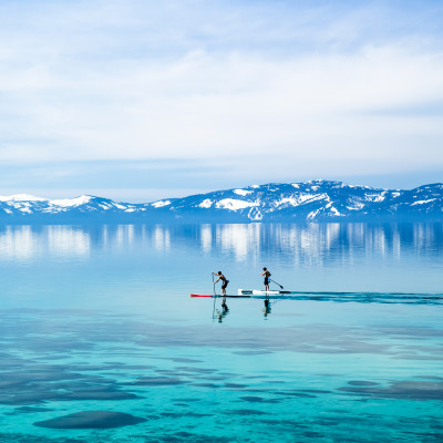 Best time to visit USA - Paddle boarding in Lake Tahoe