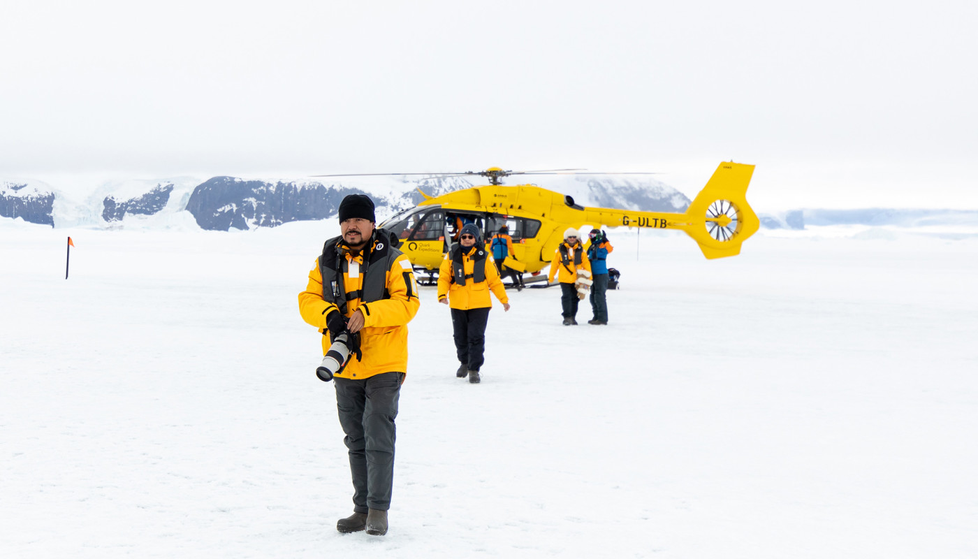 Exclusive Heli-Landing