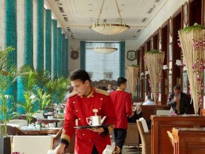 Imperial service in the hotels