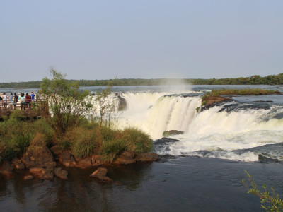 Iguazu Falls Argentina side September trip by