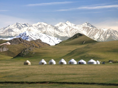 Central Asia’s Majestic Mountains & Ancient Architecture
