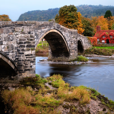 Stone Bridge in Snowdonia