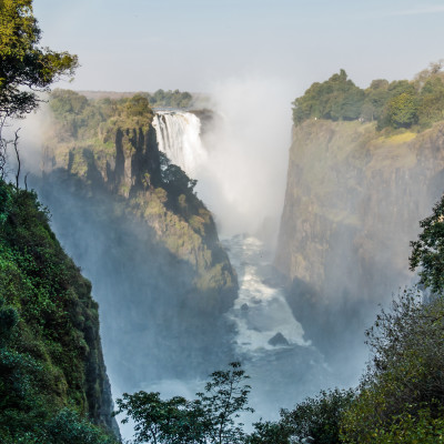 Victoria Falls Waterfalls in Zimbabwe, Africa