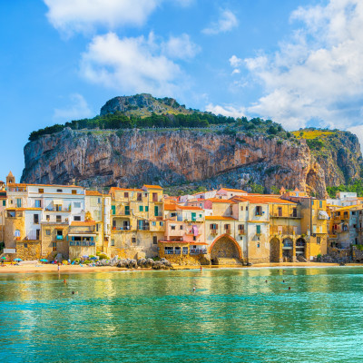 Cefalu, medieval village of Sicily island, Province of Palermo, Italy