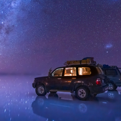 starry sky uyuni